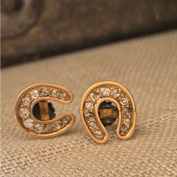 Antique 14k Old Mine Cut Diamond Studs - Picture 10 of 13